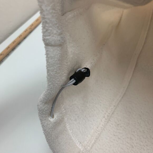 Columbia Full Zip Jacket Womens S Small Cream Colorblock Fleece Raglan Pockets - Picture 11 of 15